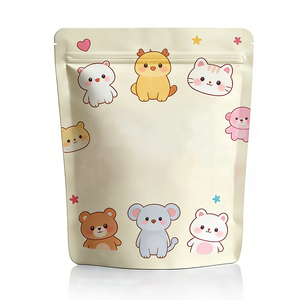 ถุงซิปล็อคแบบตั้งได้ พิมพ์ลายตามสั่ง ผลิตจากฟิล์มโพลีเอสเตอร์ ขนาด 3.5 กรัม ป้องกันกลิ่น ป้องกันเชื้อโรค พิมพ์ดิจิตอล สำหรับบรรจุเยลลี่ - Product Image 3