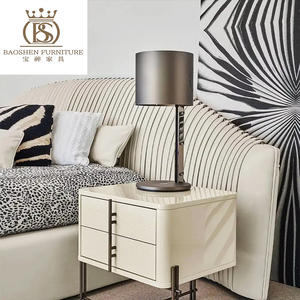 BS Letto Matrimoniale Moderno di Lusso in Pelle, Set Camera da Letto, Letti in Legno Personalizzati per Appartamenti e <span class=keywords><strong>Hotel</strong></span> - Product Image 5