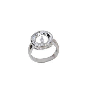 Anillo de Plata S925 con Extremo Cerrado para Joyería DIY, Accesorios para Incrustar Perlas, Anillo de Dedo Semiterminado, Base Vacía - Product Image 5