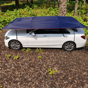 ウインドバレー全自動シングル4シーズンカーサンシェード屋根可動キャノピーポリエステル日焼け防止防雪 - Product Image 3