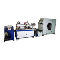 Rouleau automatique à rouleau sérigraphie Machine d'imprimante pour voiture Pet céramique décalcomanie papier transfert thermique étiquette de vin RFID