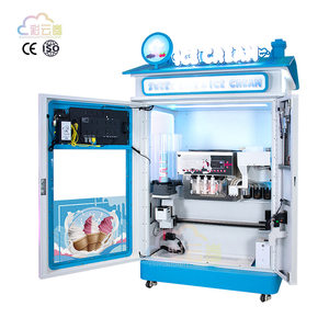 Thương mại hoàn toàn tự động pre-làm mát sữa mềm <span class=keywords><strong>Ice</strong></span> <span class=keywords><strong>Cream</strong></span> thông minh máy bán hàng tự động 28L công suất 24h tự dịch vụ màn hình cảm ứng - Product Image 5