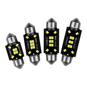 หลอดไฟ LED แบบ Festoon สำหรับรถยนต์ ปี 2016 หลายสี ขาว ขนาด 31 มม. 36 มม. 39 มม. 41 มม. หลอดไฟทรงโดม 6000k สำหรับอ่านหนังสือภายในรถ - Product Image 5