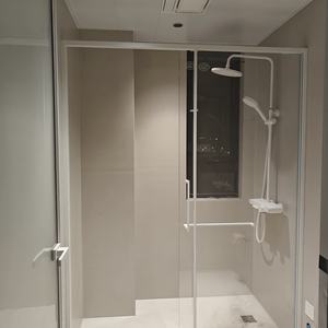 Portes de douche <span class=keywords><strong>en</strong></span> <span class=keywords><strong>verre</strong></span> trempé sur mesure, sans cadre, <span class=keywords><strong>pour</strong></span> salle de bain, 6 mm, 8 mm, 10 mm, <span class=keywords><strong>verre</strong></span> trempé - Product Image 6