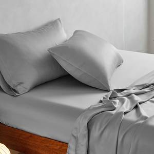 Großhandel Luxus Schlafzimmer Kühlende Einweg-Bettlaken in Vollgröße 5er-<span class=keywords><strong>Set</strong></span> Umweltfreundliche Organische Bambus-Bettwäsche - Product Image 5