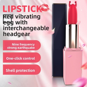 Shihand Lipstick <span class=keywords><strong>G</strong></span>-spot Secret Mini Appareil de Masturbation Électrique pour Clitoris, 9 Modes de Vibration pour <span class=keywords><strong>Femme</strong></span> - Product Image 3