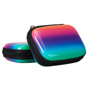 Bolsa de Cosméticos Portátil Impermeable de EVA de Alta Calidad, Caja de Almacenamiento Personalizable, Marca Guangdong, 10x7x2.5cm, para Camping - Product Image 1