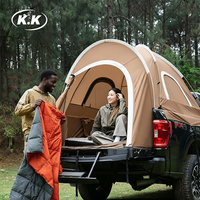 Tente de camping pour camionnette Kawagebo Kamp (KK) – Plusieurs tailles, installation rapide, imperméable, abri de couchage pour pick-up et voiture