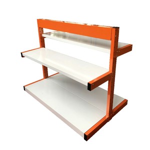 Estante de Almacenamiento de Metal Resistente de Doble Cara Ajustable para Supermercado, de Alta Calidad - Product Image 2