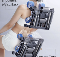 C34 High-End 4D Zero Gravity Full Body Spa Electric AI Smart Heat Robot Hand Luxury Dual Motor Silla de masaje portátil