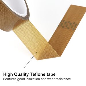 Ruban en tissu de verre PTFE, ruban <span class=keywords><strong>Fluon</strong></span>, ruban PTFE haute température, machine de scellage sous vide, scelleuses, isolation, revêtement PTFE - Product Image 6