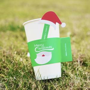 Vaso desechable de una sola pared biodegradable de 12oz con tapa para fiesta de oficina, funda para taza de café y bebidas frías y calientes - Product Image 3