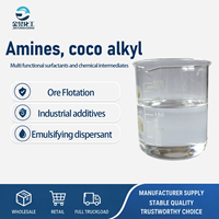Amine primaire alkylique à haute teneur en huile de noix de coco CAS61788-46-3, agent de flottation minérale, émulsifiant