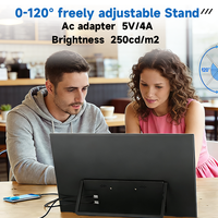Moniteur portable 23,8 pouces 1080P FHD IPS USB-C pour ordinateur portable, écran étendu, meilleur moniteur externe pour PC de jeu, vente en gros 2026