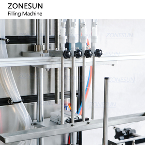 ZONESUN ZS-SVPP80C自動4ヘッドサーボモーターist動ポンプ定量液体充填機 - Product Image 3