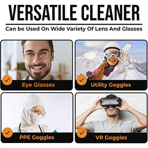 Vente en gros de lingettes nettoyantes anti-buée pour verres de lunettes optiques pré-humidifiées - Product Image 5