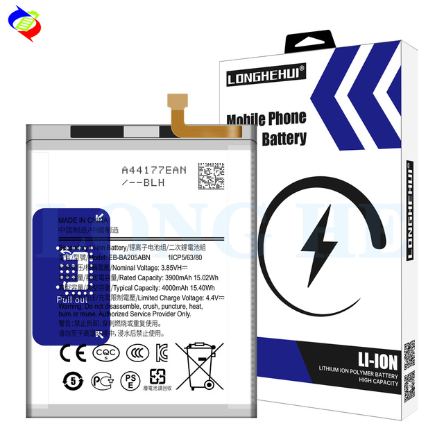 4000mAh EB-BA205ABN Battery for Samsung EB-BA205AB Battery