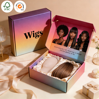 Caja de Cartón Corrugado Laminado Ecológico y Degradable, Caja de Envío de Ropa con Impresión de Dibujos Animados Personalizada para Boutique en Línea, Embalaje de Regalos