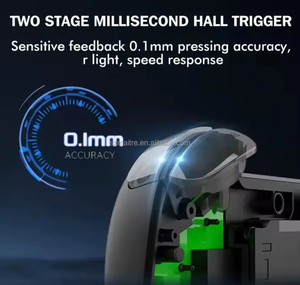 X5 MINI manette de jeu manette de jeu pour Mobile <span class=keywords><strong>Android</strong></span>/IOS/PC/commutateur sans fil/BT/filaire 3D <span class=keywords><strong>Joystick</strong></span> semi-conducteur refroidissement jeu bâton - Product Image 4