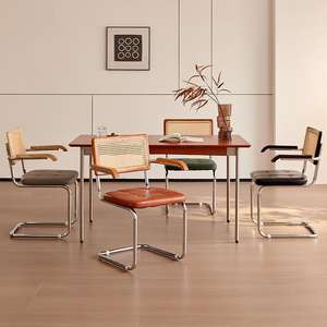 Moyen âge ménage <span class=keywords><strong>chaise</strong></span> de salle à manger chez l'habitant rétro concepteur <span class=keywords><strong>en</strong></span> <span class=keywords><strong>bois</strong></span> massif accoudoirs extensibles <span class=keywords><strong>chaise</strong></span> de négociation de loisirs de style café - Product Image 4