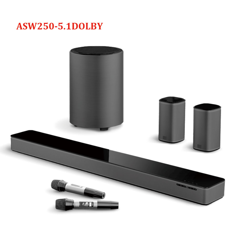 Aiue de audio por satélite, sistema de sonido envolvente 71 altavoz sistema de cine en casa cine subwoofer 51 altavoz