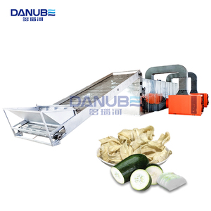 Usine déshydratante de légumes d'oignon 24 heures de séchage automatique continu de ceinture de maille pour le légume - Product Image 5