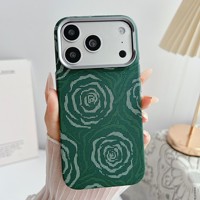 Coque de téléphone motif fibre de carbone haut de gamme antichoc anti-traces de doigts dissipation thermique pour 16 Pro Max 17