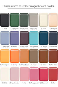 Porta carte magneti NAPPA Premium ricarica Wireless impermeabile con magnete RFID frigo portafoglio in pelle per <span class=keywords><strong>iPhone</strong></span> - Product Image 5