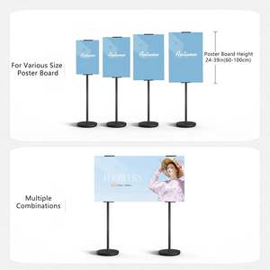 Chevalet de <span class=keywords><strong>peinture</strong></span> métallique robuste et réglable multi-angles, support de <span class=keywords><strong>sol</strong></span> pour affiches et panneaux, présentoir intérieur/extérieur - Product Image 6