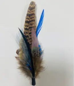 decorative cowboy cowgirl ornament feather hat trim Feathers Accessories Fedora Cowboy millinery Hat Feathers for Hat Decoration