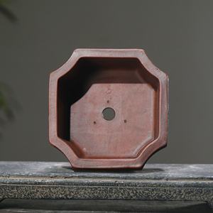 Olla rectangular sin glasear, hecha a mano, para bonsái Yixing - Product Image 3