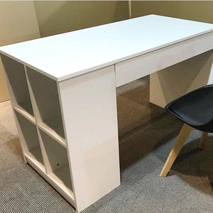 El aglomerado de la melamina un cajón de escritorio de la computadora de mesa con 4 cubo estantería con silla - Product Image 1