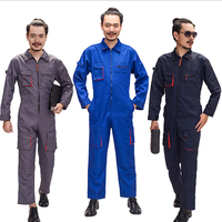 Personalizza tute monopezzo bretelle multi-tasca per utensili tute officina riparazione Auto tute antipolvere per uomo abbigliamento da lavoro