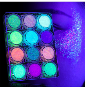 Neon Glow in the Dark Powder Factory Ventes directes pour les cosmétiques Nail Art Face Painting Factory Luminous for Nail Resin Art - Product Image 3