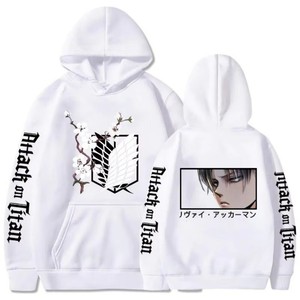 Anime popolari " L'attacco dei Giganti "   Felpa con cappuccio da donna, felpa stampata in stile street Harajuku manga - Product Image 5