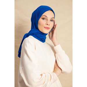 Navy Blue Cotton <b>Scarf</b> Part of Hat & <b>Glove</b> <b>Sets</b> Collection - Product Image 3