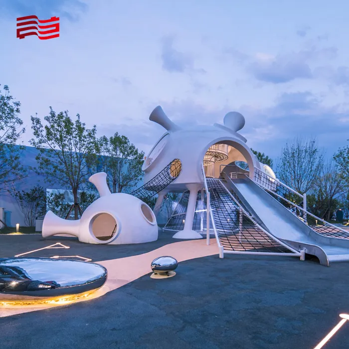 Проектирование и строительство оборудования для парковых площадок без питания для планирования парка развлечений на открытом воздухе для детской игровой площадки