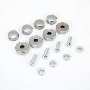 <span class=keywords><strong>Plaque</strong></span> d'<span class=keywords><strong>immatriculation</strong></span> de véhicule Automobile vis à joint solide vis de fixation à vis vis antivol - Product Image 2