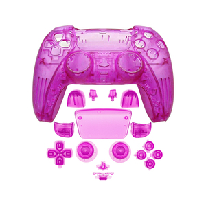 Trong Suốt Cho PS5 Rõ Ràng Front <span class=keywords><strong>Shell</strong></span> Trở Lại Vỏ Rõ Ràng Trang Trí Vỏ Rõ Ràng Đầy Đủ Thiết Lập Nút - Product Image 4