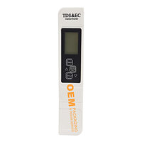 Testeur d'eau TDS-EC, électrode TDS, compteur TDS EC, matériau ABS OEM, garantie 1 an