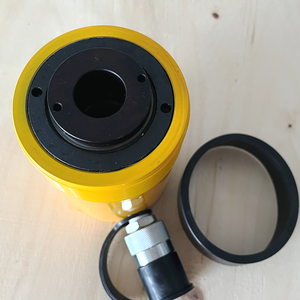 ENERPAC aynı ucuz fiyat itme ve çekme merkezi delik tek etkili CE sertifikalı içi boş hidrolik silindir jakı - Product Image 4