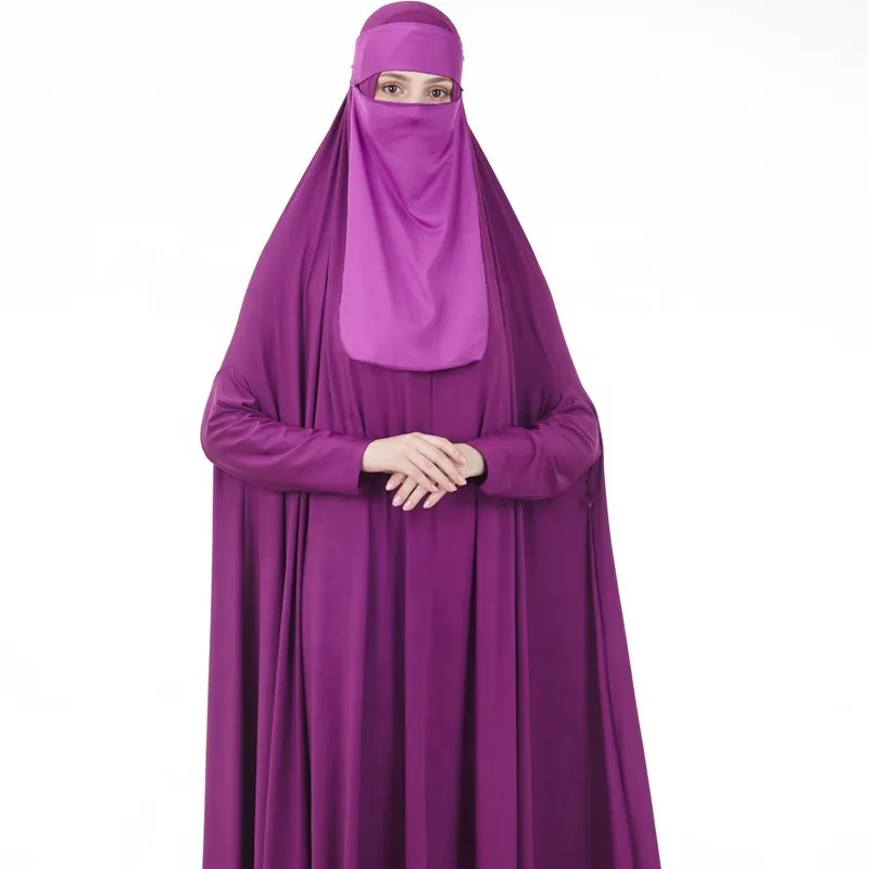 Gebets kleidungs stück Muslim Long Khimar Hijab Kleid Traditionelle muslimische Kleidung & Accessoires