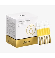Sérum Réparateur Triple Barrière AHH avec Thé Vert & Hamamélis, Ampoule Apaisante à la Levure pour Peaux Sensibles, Soin du Visage