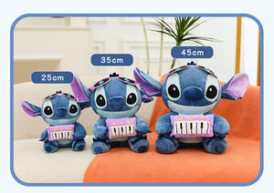 EZBABY Yaratıcı Karikatür Stilch Süper Yumuşak PP Pamuklu Peluş Oyuncak Bebek Çocuk Doğum Günü Hediyeleri ve Ev Dekorasyonu için - Product Image 5