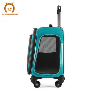 नई फैशन आरामदायक बड़े अंतरिक्ष पोर्टेबल पालतू वाहक पालतू ट्राली घुमक्कड़ - Product Image 6