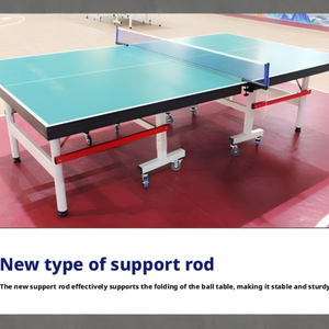 Mesa de Ping Pong Premium, Mesa de Tenis de Mesa Móvil Personalizada con Ruedas, Juego de Interior para Deportes Escolares - Product Image 6