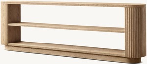 Ensemble de meubles de salon en <span class=keywords><strong>bois</strong></span> massif de style moderne minimaliste et luxueux, avec bordure en chêne, table <span class=keywords><strong>console</strong></span> - Product Image 3