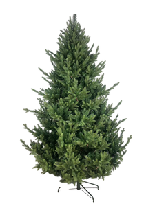 <span class=keywords><strong>Sapin</strong></span> de Noël Artificiel Haut de Gamme 2,3 m en PE et PVC, avec Base, Conception Réaliste à Charnières, Non Éclairé, pour Décoration de Fêtes à Domicile - Product Image 1