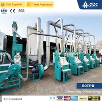 Machine commerciale de fraisage électrique de maïs à petite échelle de rouleau multifonctionnel pour la Mini usine de broyage/transformation de farine de maïs