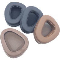 Coussinets de remplacement en cuir protéiné et mousse à mémoire de forme à réduction de bruit pour casque Skullcandy Aviator 2.0